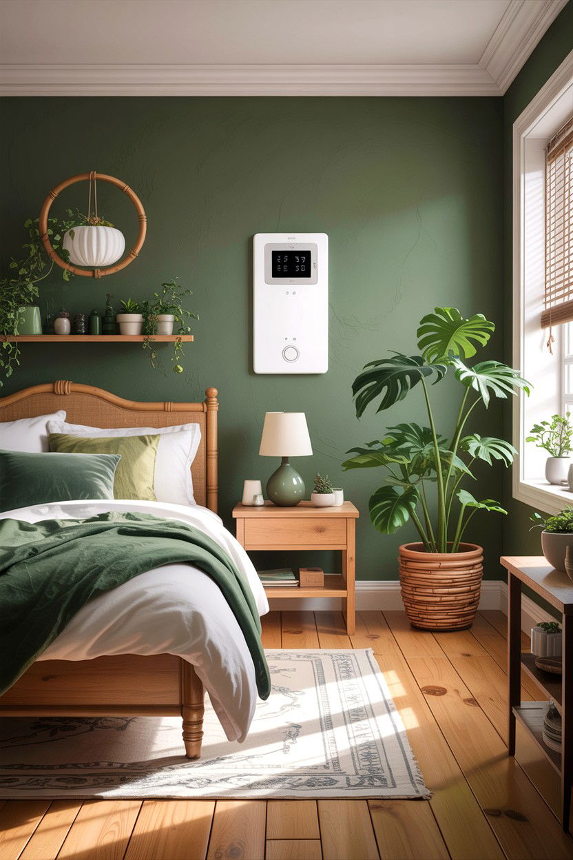 Eco Friendly Thermostat Green Bedroom - 30 bedroom thermostats