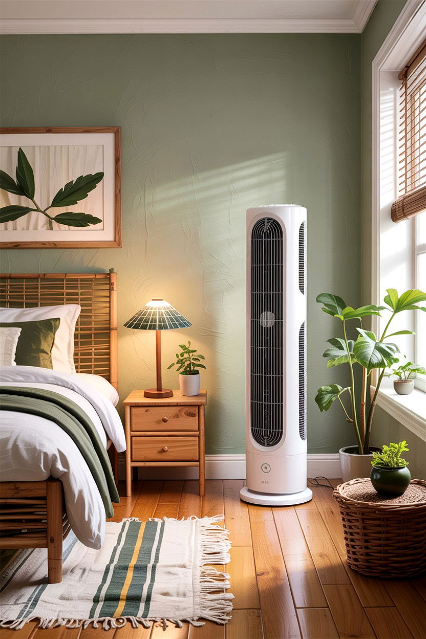Eco Friendly Tower Fan - 30 bedroom tower fans