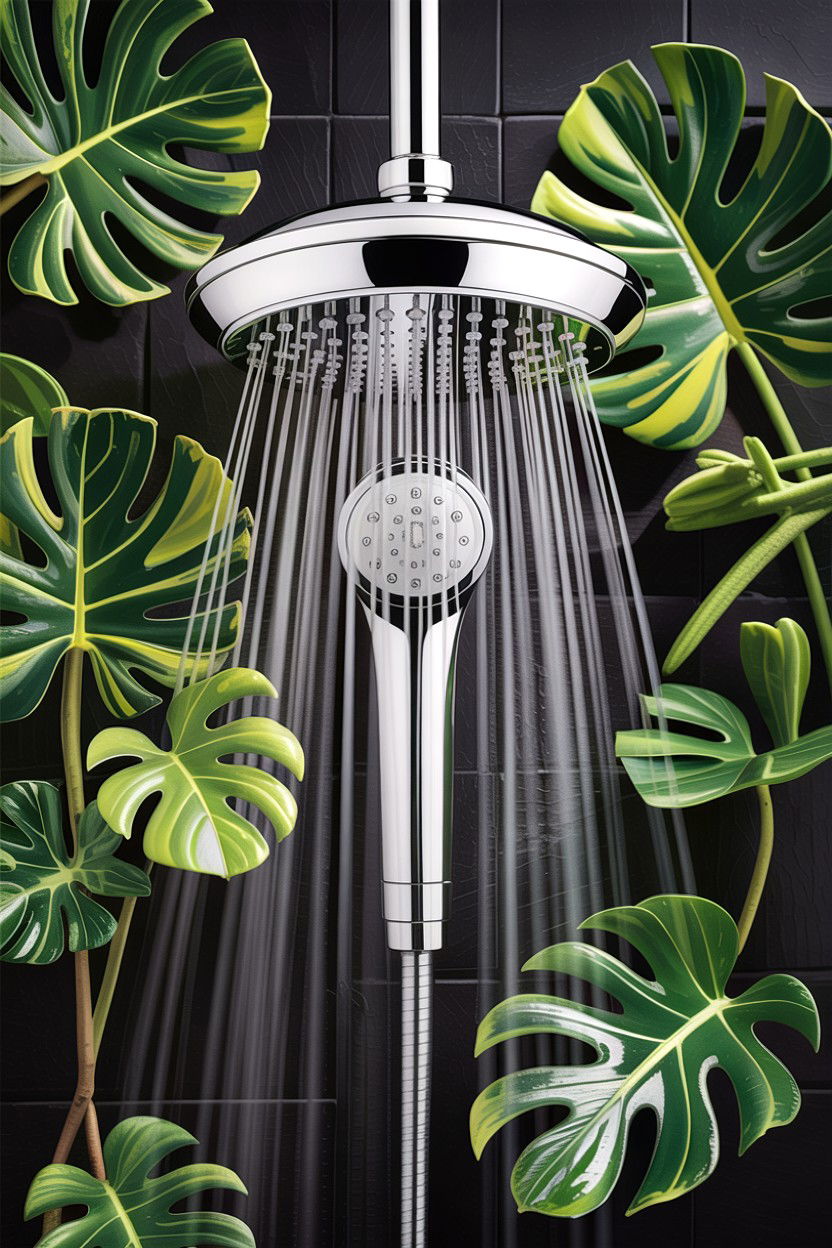 EcoSmart shower head - 30 Hansgrohe bathroom ideas