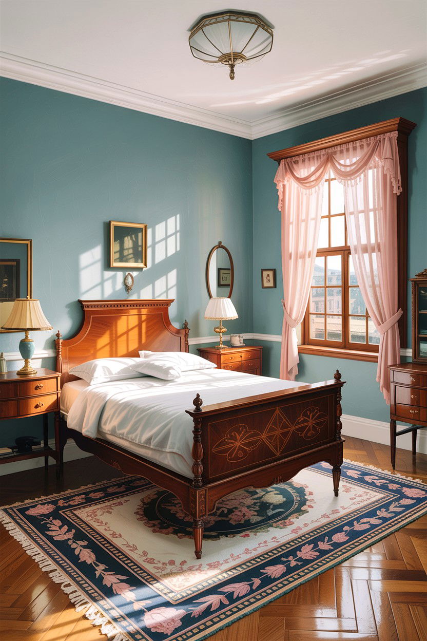 Edwardian Bedroom - 30 antique bedroom ideas