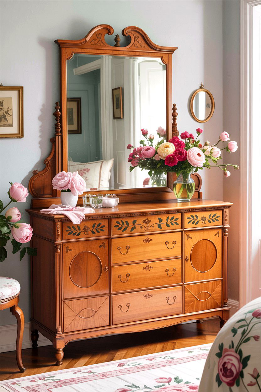 Edwardian Dresser - 30 bedroom vintage dressers