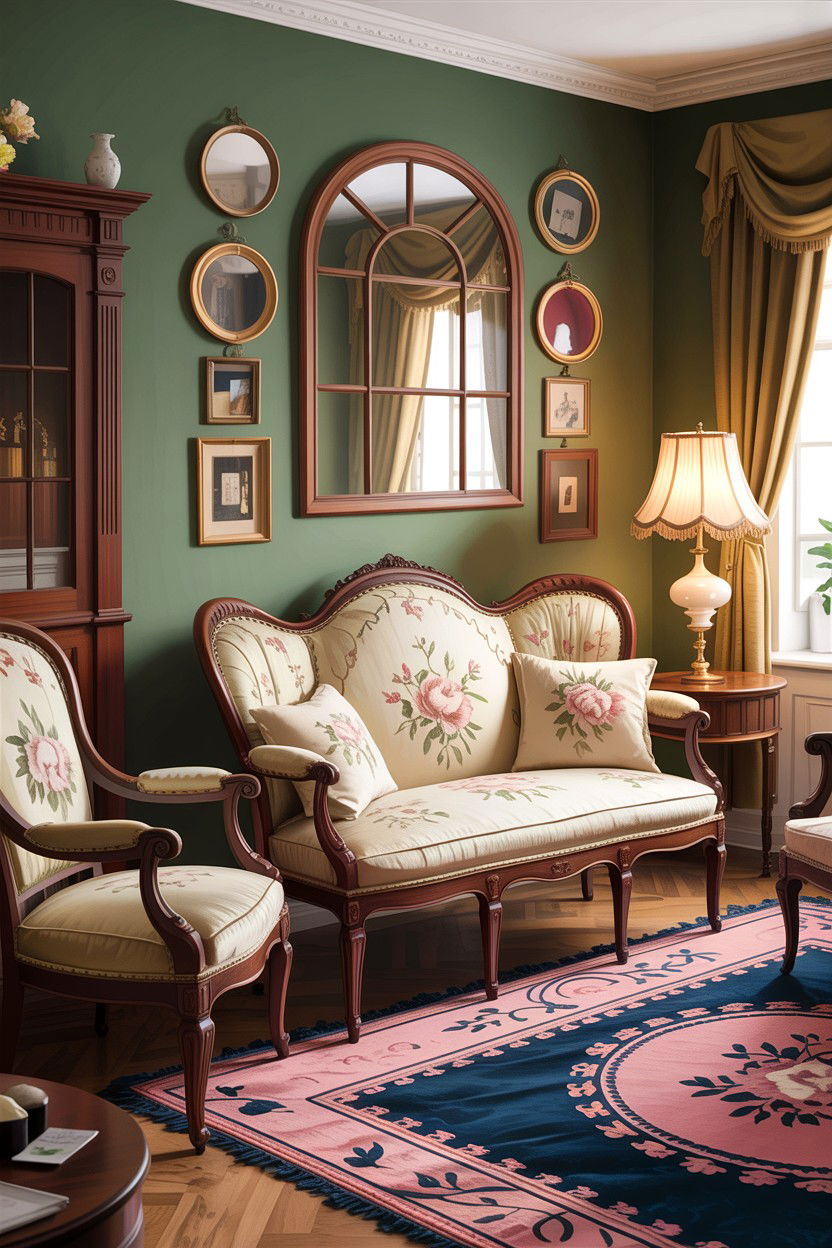 Edwardian Parlor Furniture - 30 living room Edwardian furniture ideas