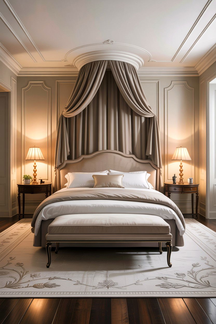 Elegant Beige Bedroom - 30 warm beige bedroom ideas