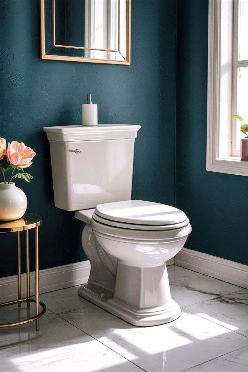Elongated Bowl Tall Toilet - 30 comfort height toilet ideas