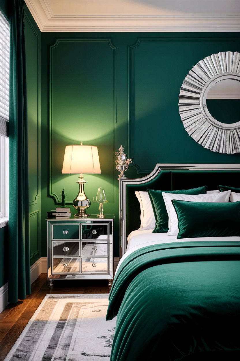 30 Emerald Bedroom Ideas for a Luxurious Sleep Space