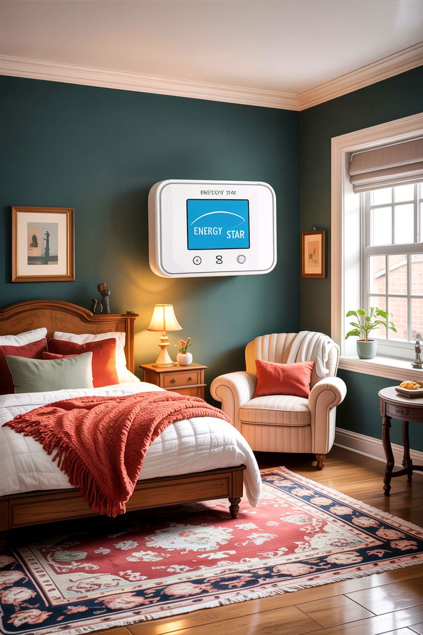 Energy Star Thermostat Cozy Bedroom - 30 bedroom thermostats