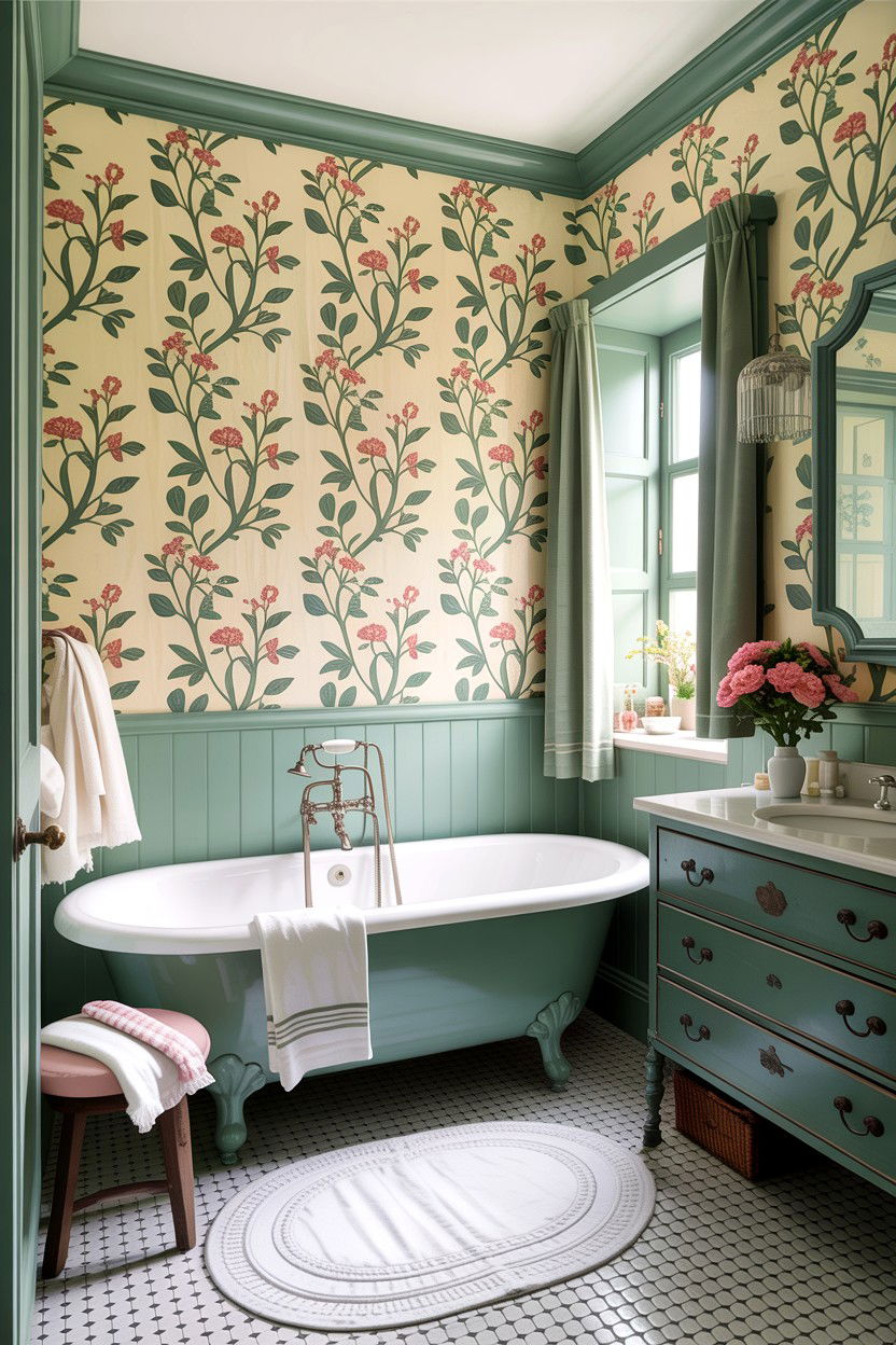 English Country Bathroom - 30 ideal bathroom ideas