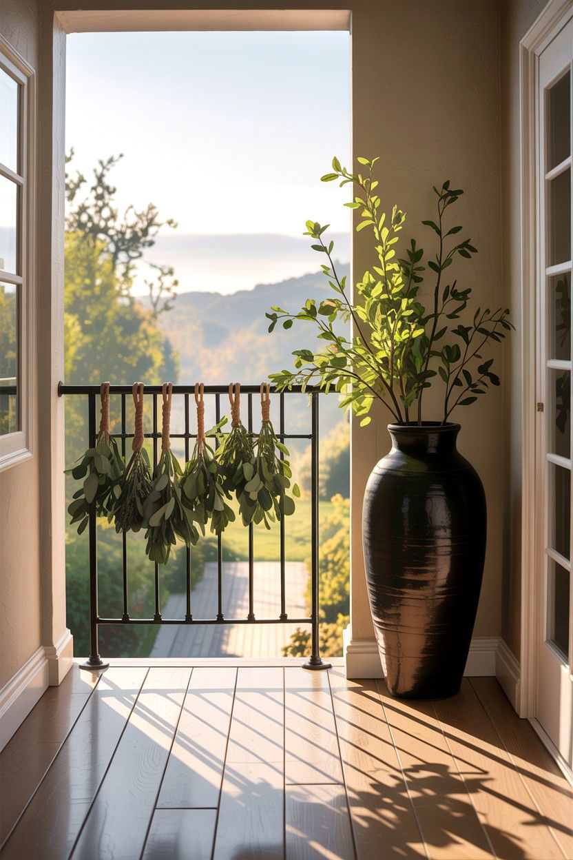 Eucalyptus Bedroom Setup - 30 bedroom aromatherapy ideas