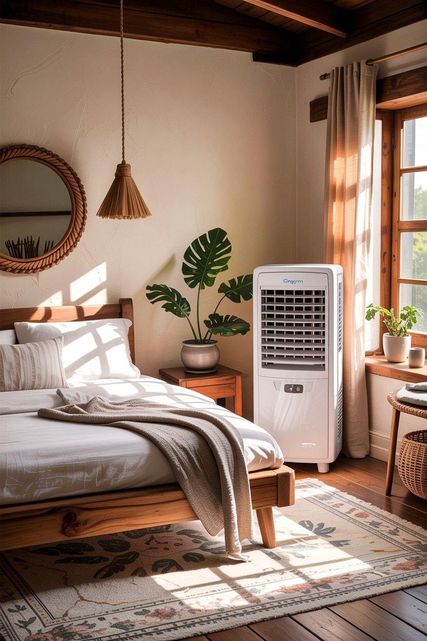 Evaporative Cooler - 30 bedroom temperature control ideas