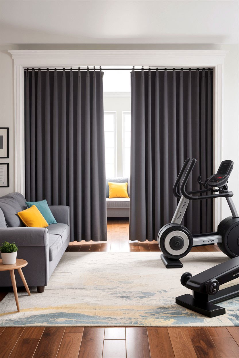 Extra wide room divider curtains - 30 living room curtain dividers