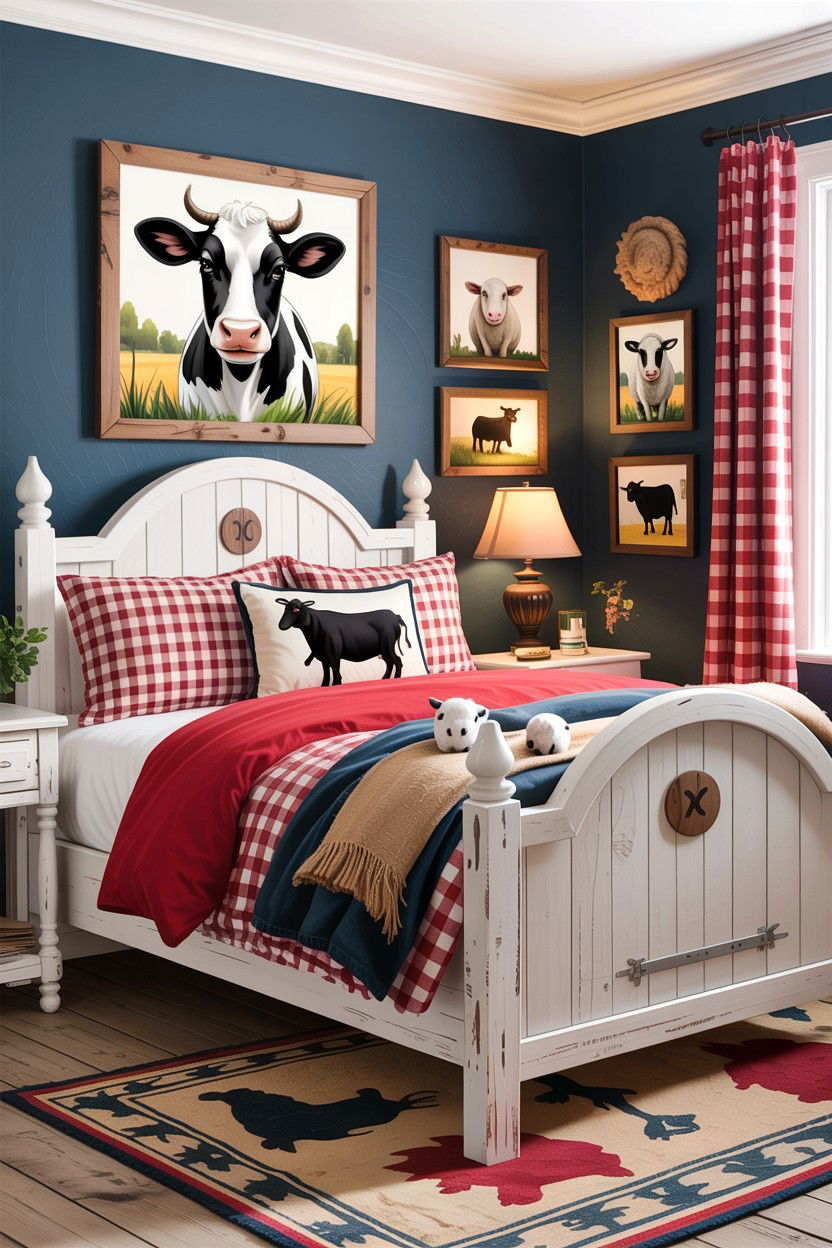 Farm Animal Decor - 30 animal themed bedroom ideas