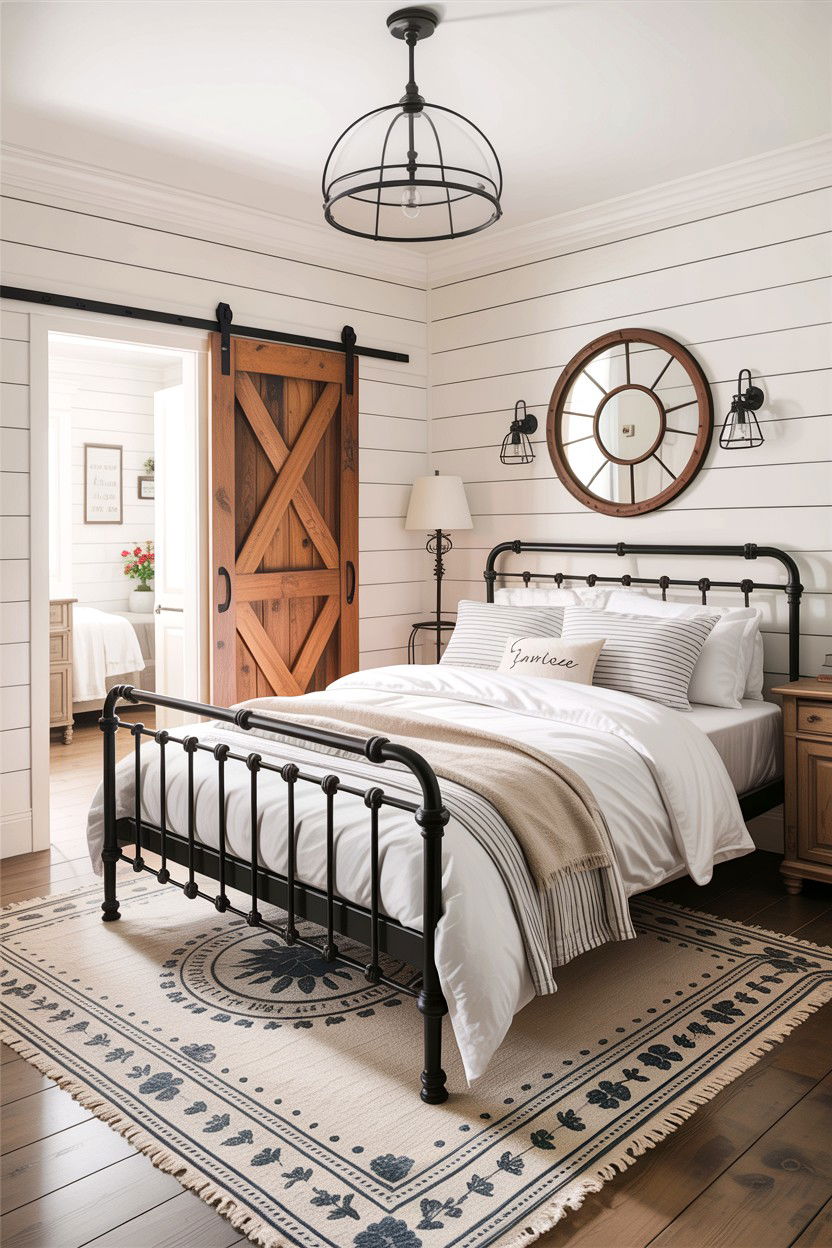 Farmhouse Bedroom - 30 bedroom vision boards