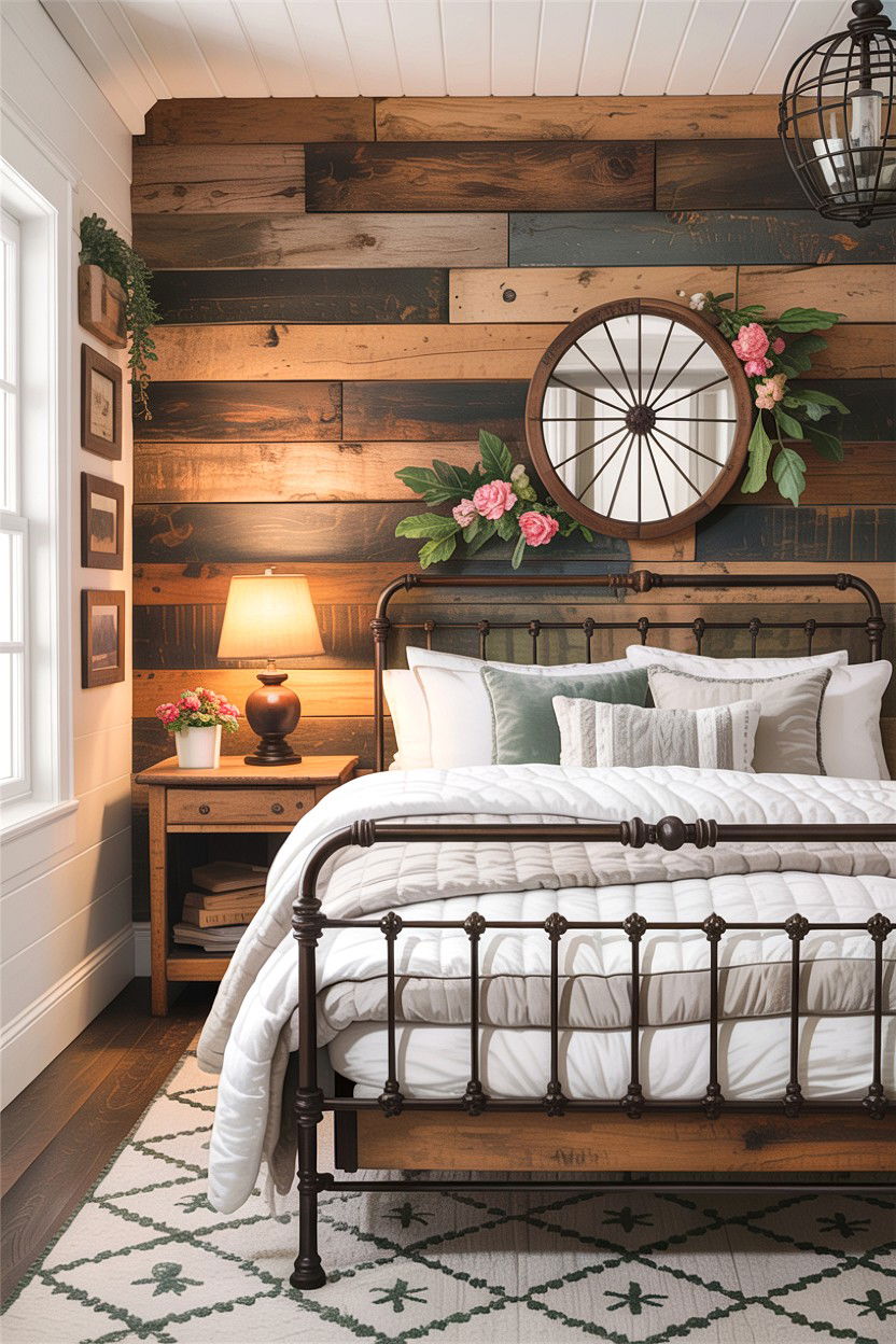 Farmhouse Bedroom Half Wall - 30 bedroom pony wall ideas