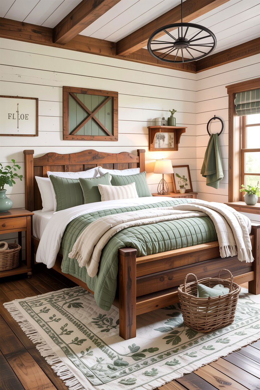 Farmhouse Bedroom - 30 bedroom designs