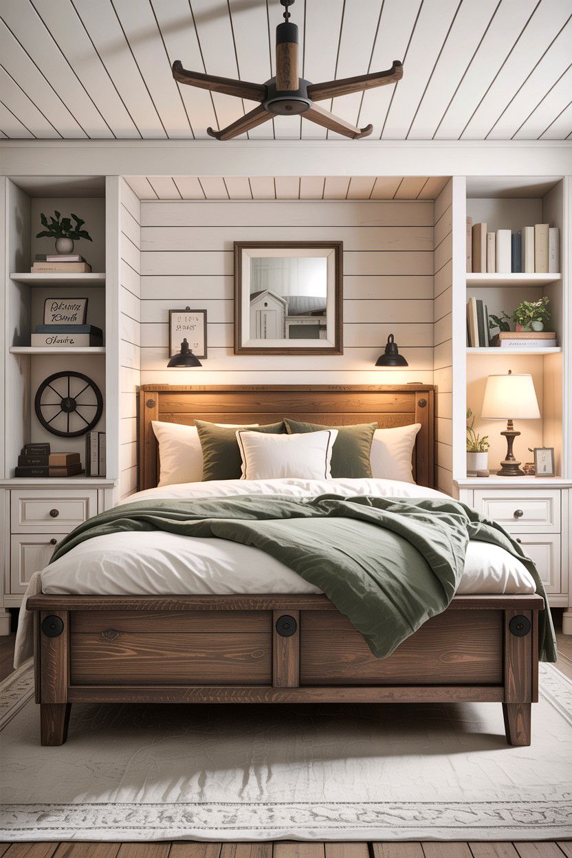 Farmhouse Built In Bed - 30 bedroom built-in beds