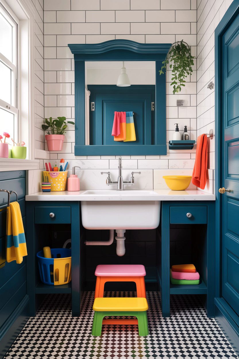Farmhouse Sink For Kids Bathroom - 30 farmhouse sink bathroom ideas