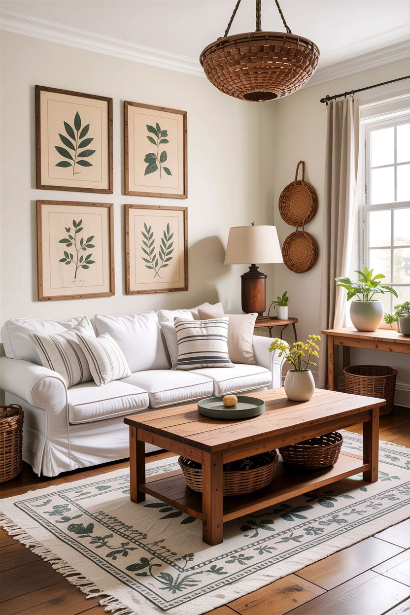 Farmhouse apartment living room - 30 apartment living room ideas