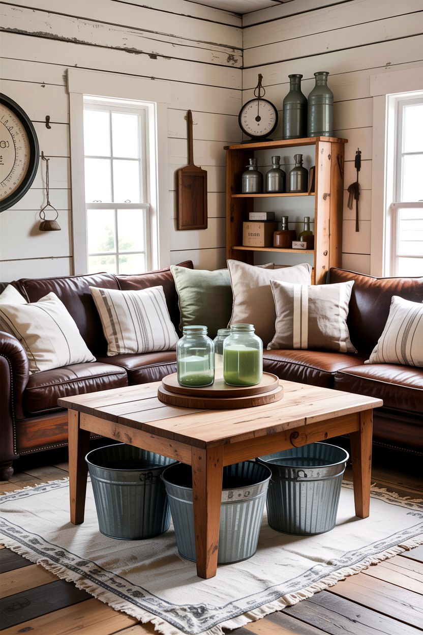 Farmhouse cluttercore living room - 30 cluttercore living room ideas