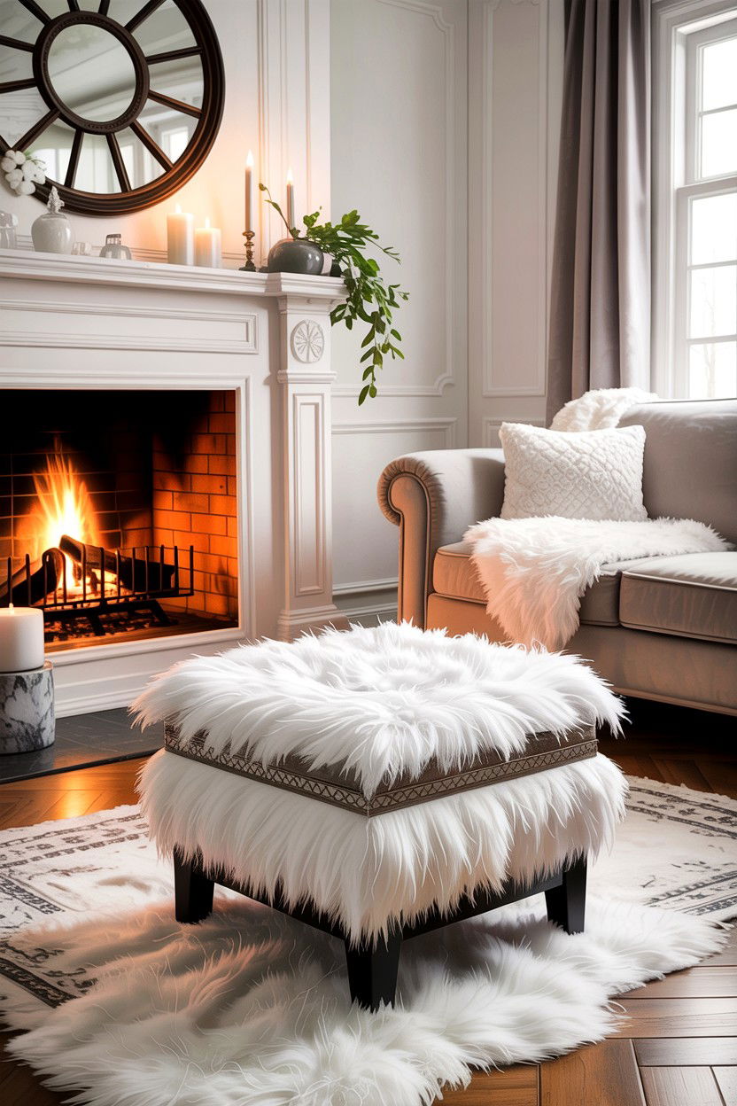 Faux Fur Box - 30 living room decorative boxes