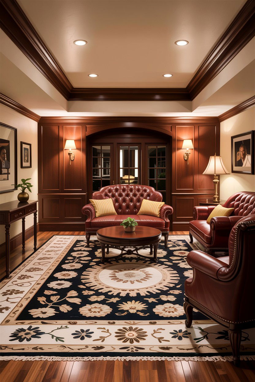 Federal basement lounge - 30 living room Federal furniture ideas