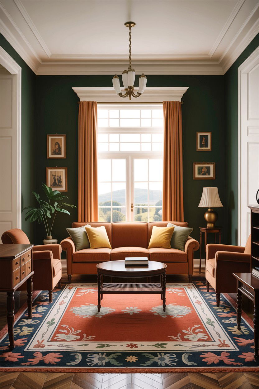 Federal furniture arrangement - 30 living room Federal furniture ideas