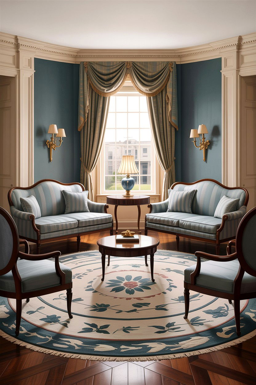 Federal living room layout - 30 living room Federal furniture ideas