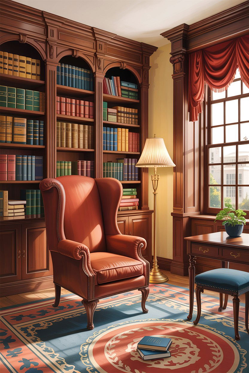 Federal reading room - 30 living room Federal furniture ideas