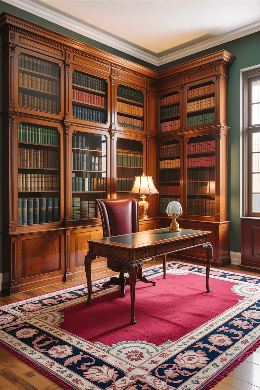 Federal style library - 30 living room Federal furniture ideas