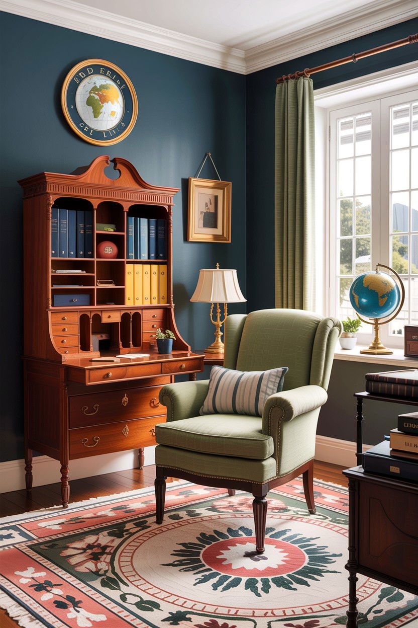 Federal style office - 30 living room Federal furniture ideas