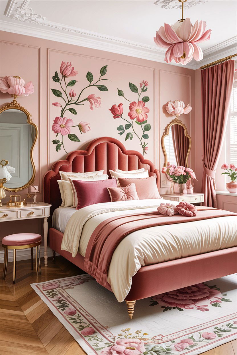 Feminine Bedroom - 30 apartment bedroom ideas