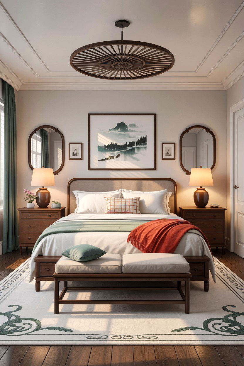 Feng Shui Bedroom Layout - 30 Chinese bedroom ideas