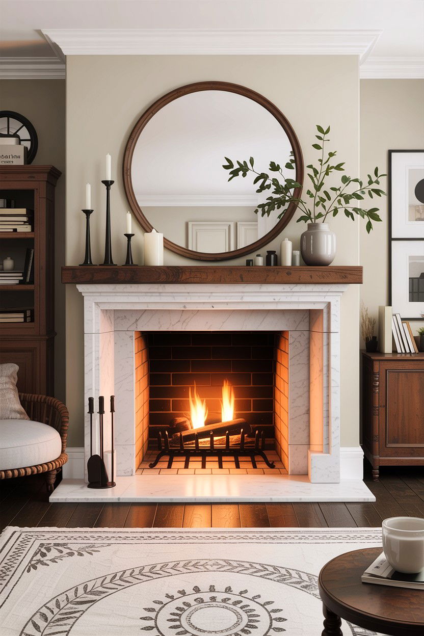 Fireplace focal point - 30 instant living room ideas