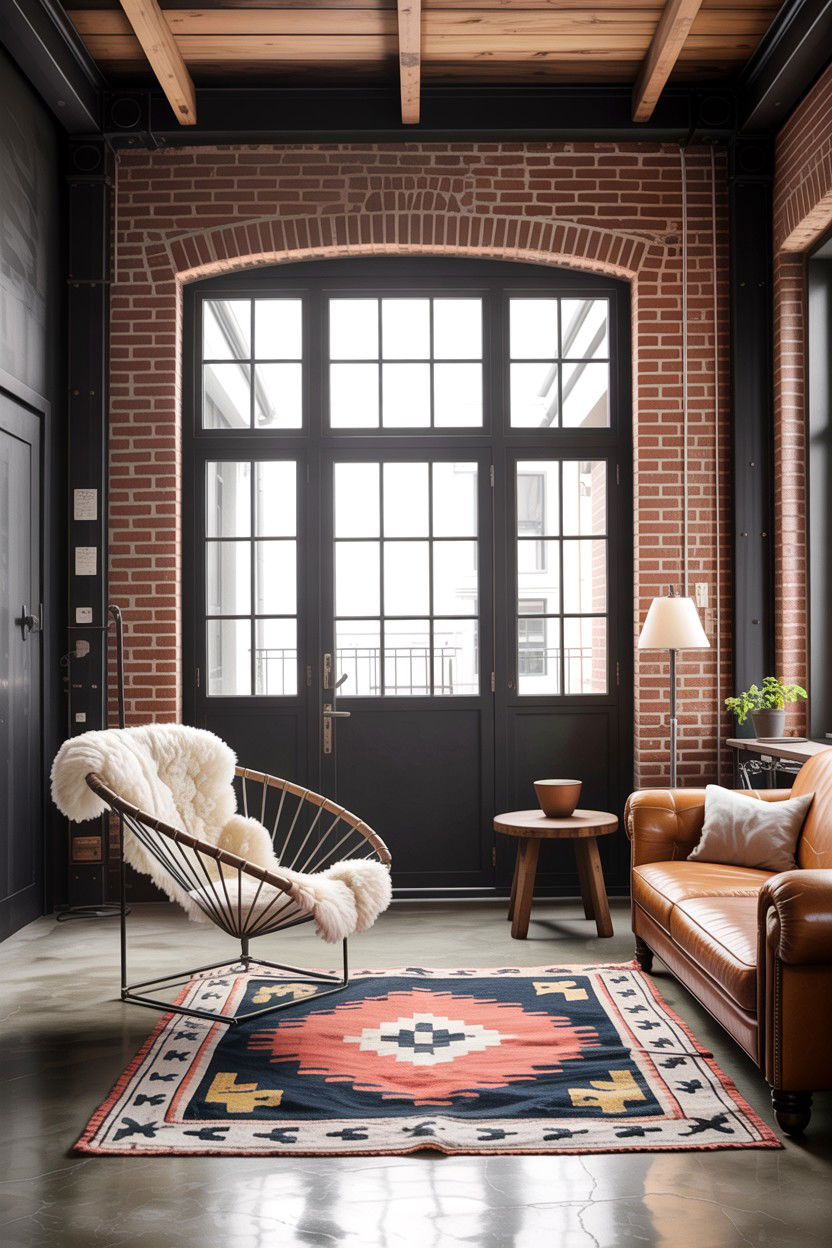 Flag Halyard Chair Industrial Living Room - 30 living room Wegner chair ideas