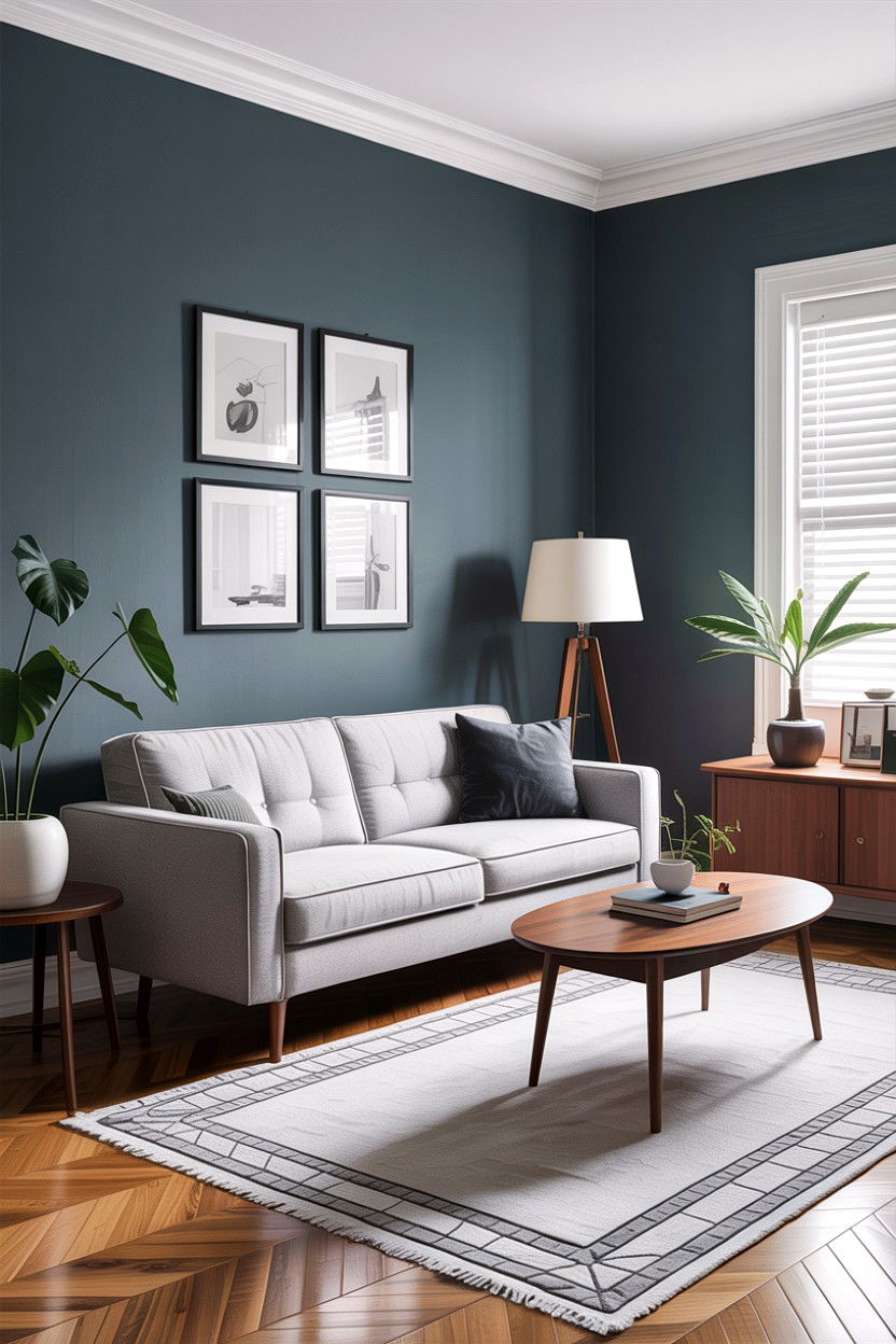 Flint Gray Living Room - 30 all gray living room ideas