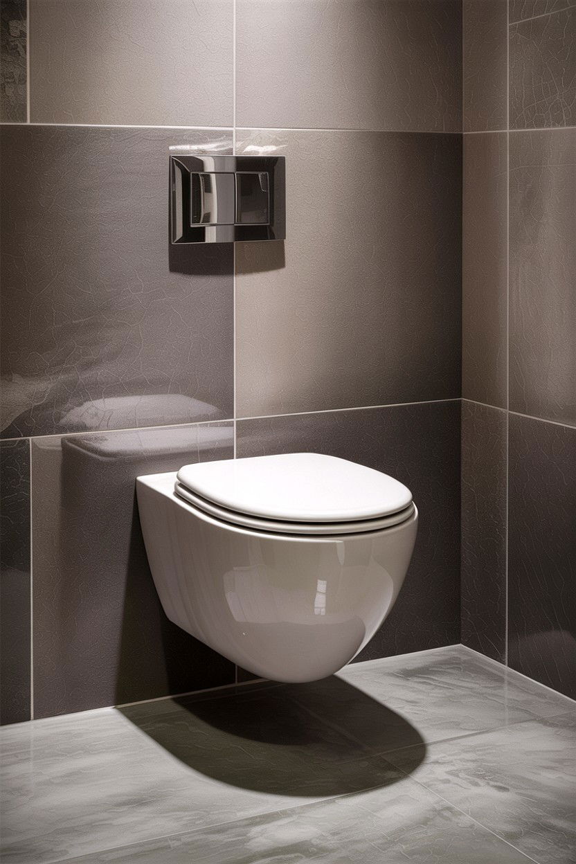 Floating Dual Flush Toilet - 30 dual flush toilet ideas