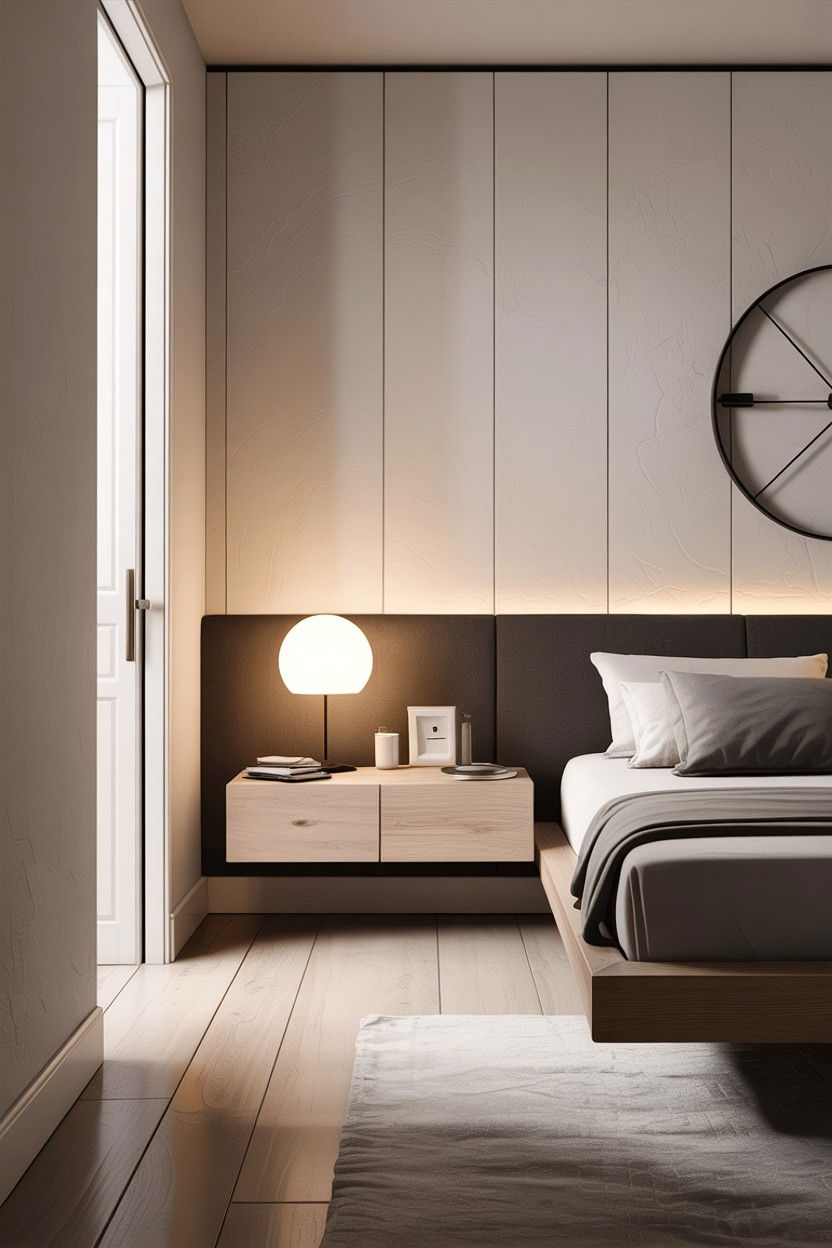 Floating Furniture Modern Bedroom - 30 Swedish bedroom ideas