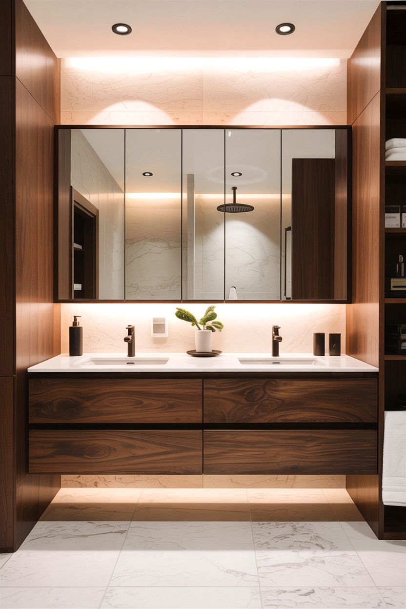 Floating Vanity Bathroom - 30 designer bathroom ideas