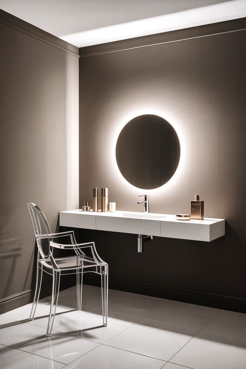 Floating Wall Mounted Vanity - 30 bedroom vanity tables