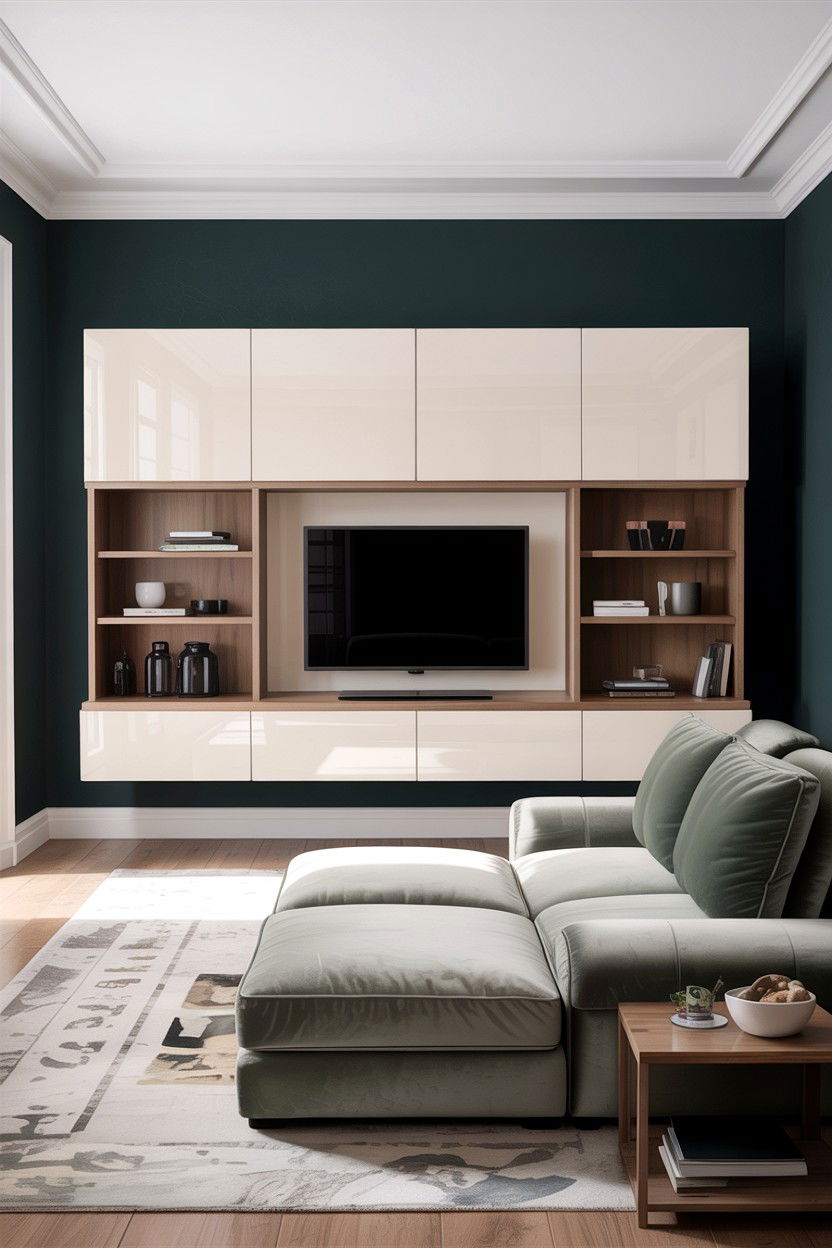 Floating Wall Unit - 30 living room Italian furniture ideas