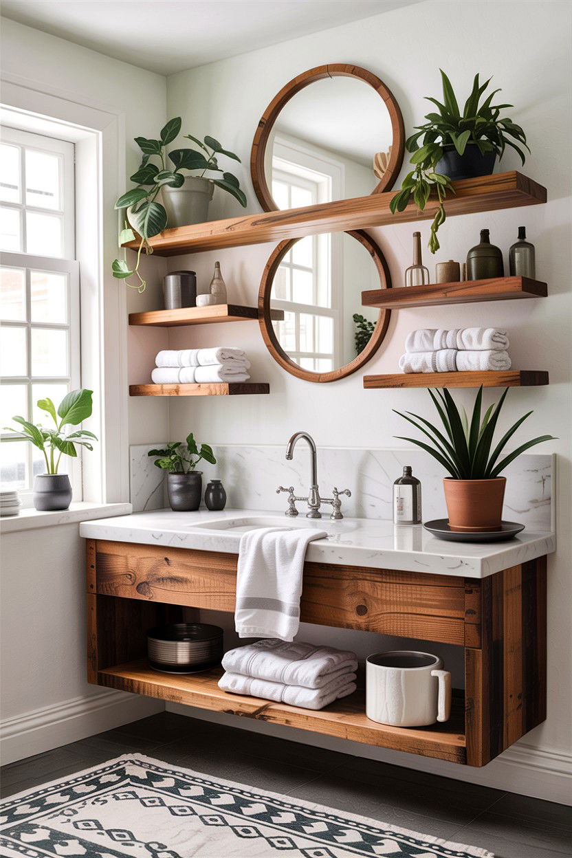 30 Bathroom Built-In Storage Ideas for Maximum Space