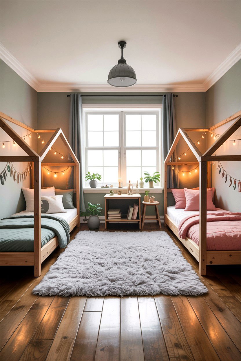 Floor Bed Shared Bedroom - 30 boy and girl shared bedroom ideas