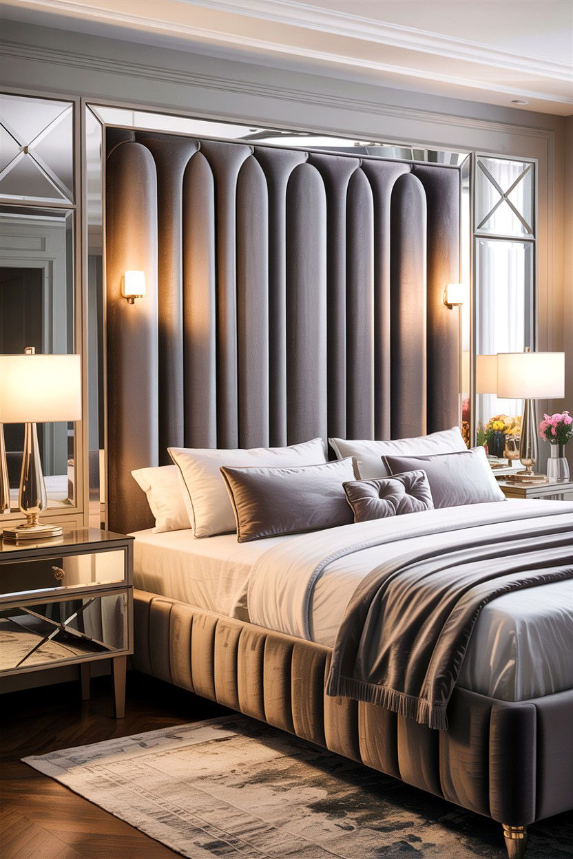 Floor To Ceiling Headboard - 30 bespoke bedroom ideas