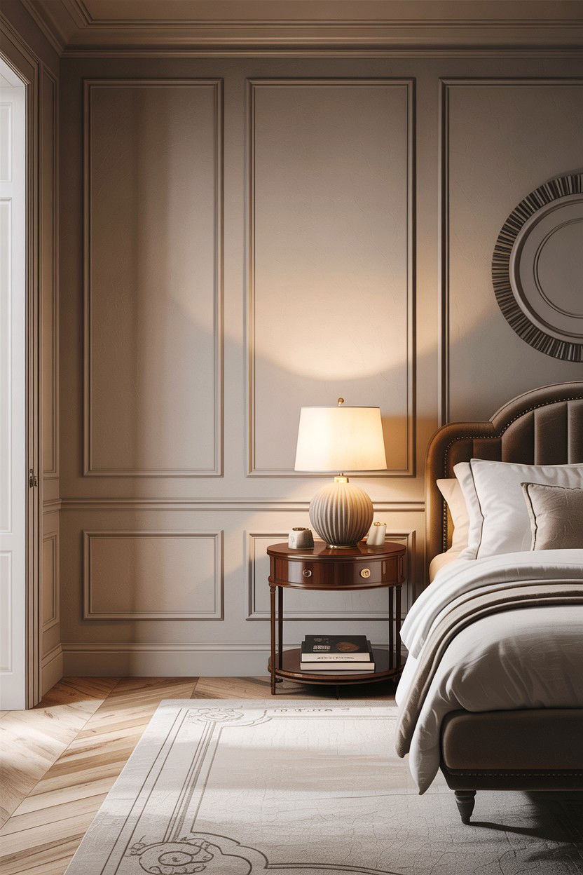 Floor To Ceiling Wainscoting - 30 bedroom wainscoting ideas