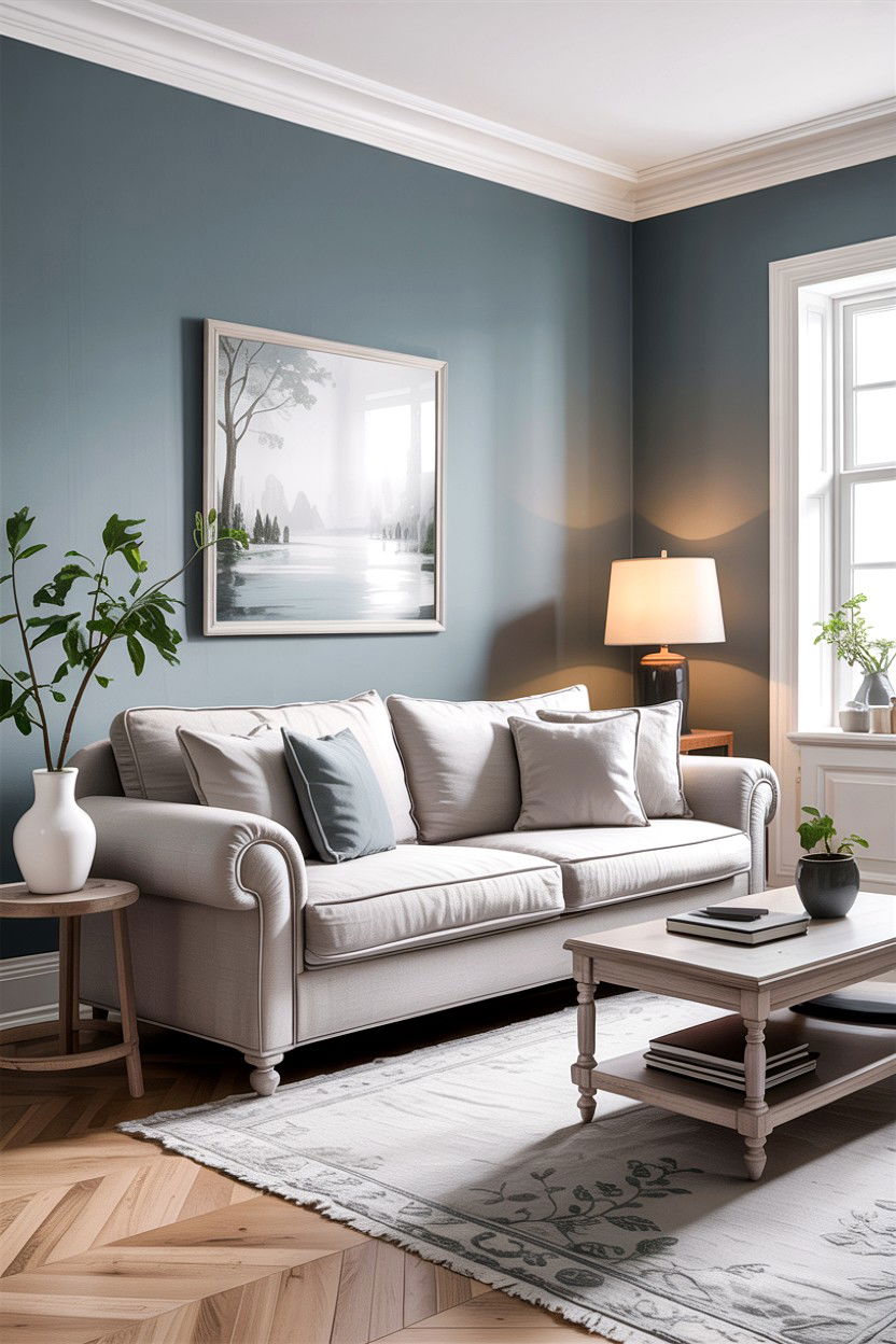 Fog Gray Living Room - 30 all gray living room ideas