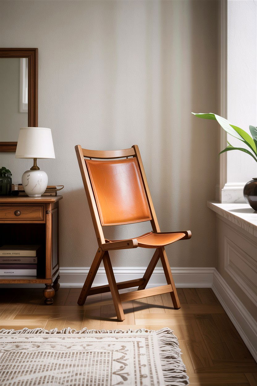 Folding Bedroom Chair - 30 bedroom compact furniture ideas