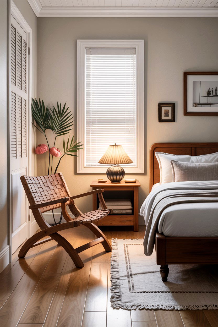 Folding Wooden Chair - 30 bedroom chairs