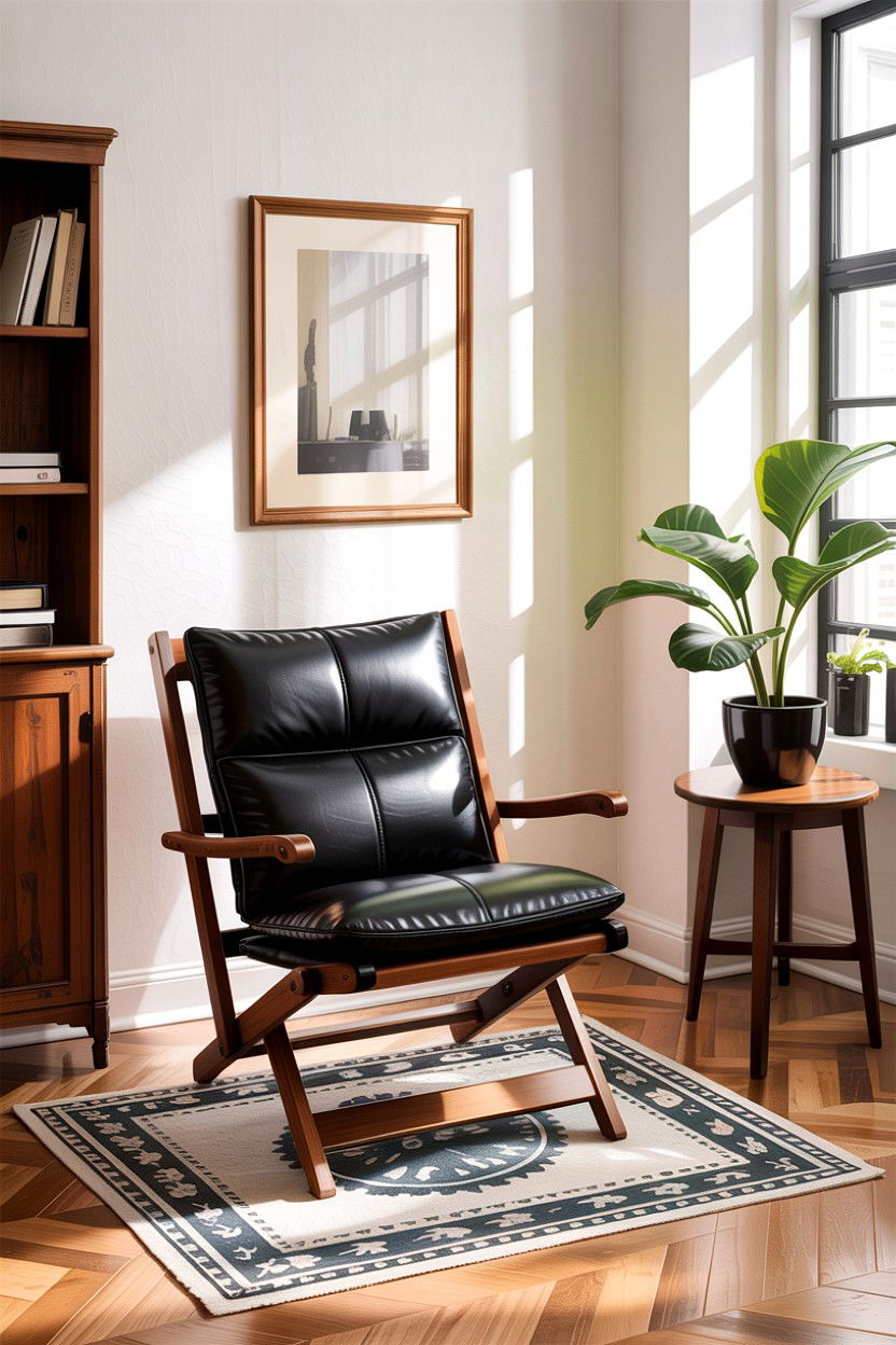 Folding accent chair - 30 living room accent chairs