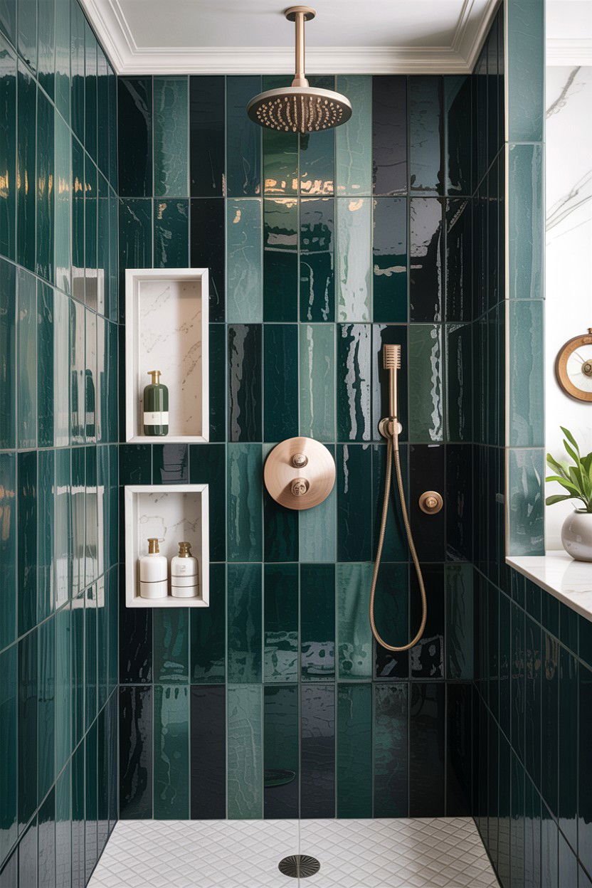 30 Green Bathroom Design Ideas to Refresh Your Home