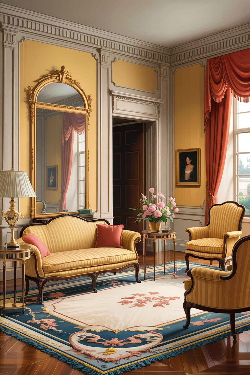 Formal Federal parlor - 30 living room Federal furniture ideas