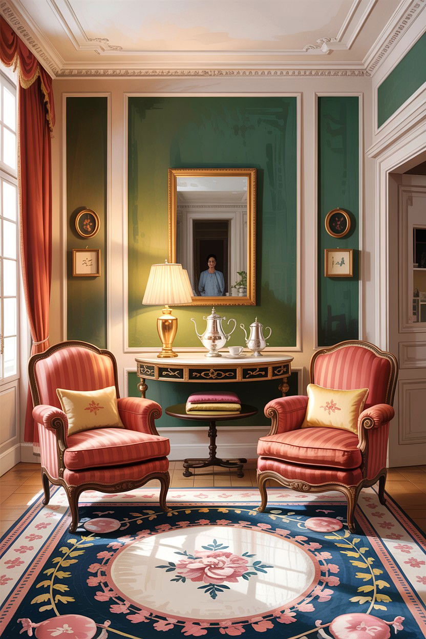 Formal French Living Room - 30 French living room ideas